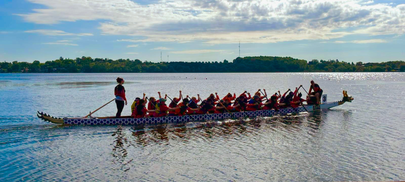 Dragon boat racing