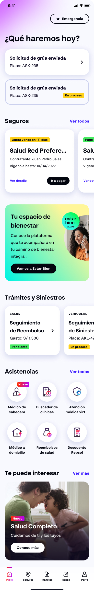 Mobile home — iOS