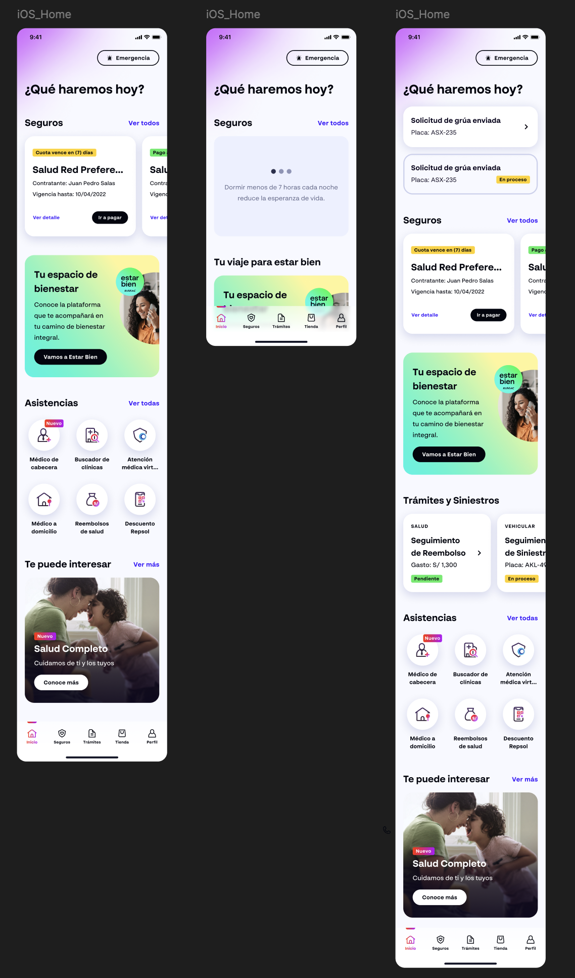 Final design — personalized iOS home screens